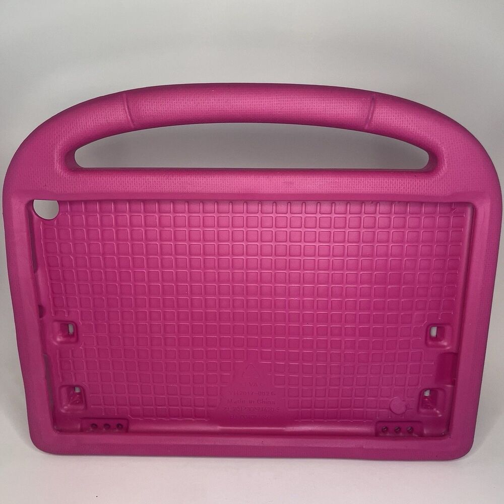 Kids Tablet Case 10 Inch EVA Foam Shockproof Pink with Handle Kickstand